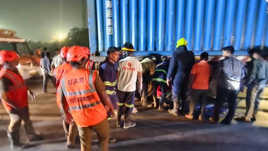 Youth killed after motorcycle comes under container near toll naka in Thane